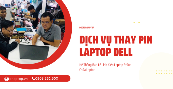 Dịch vụ thay pin laptop Dell
