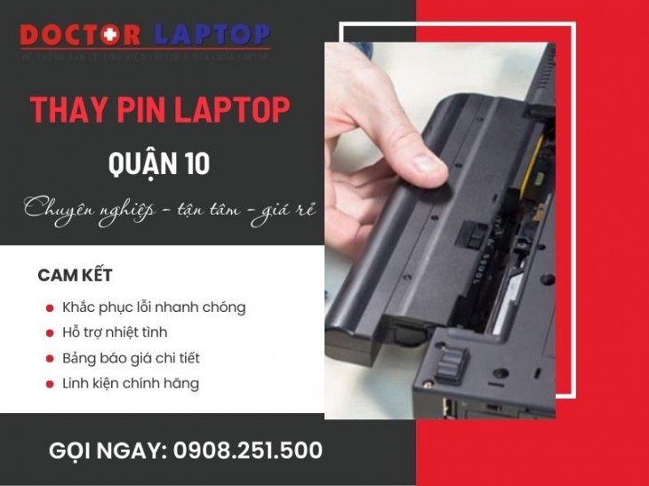 thay pin laptop quan 10