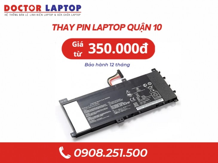 thay pin laptop quan 10 chinh hang