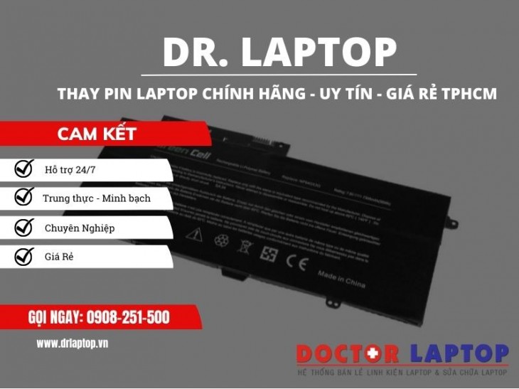 thay pin laptop quan 6 gia re