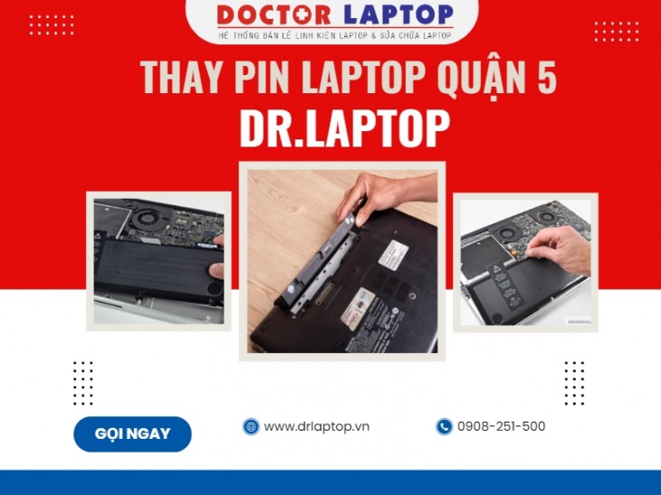 thay pin laptop quan 5 chinh hang