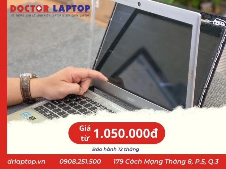 thay man hinh laptop quan 5 chinh hang