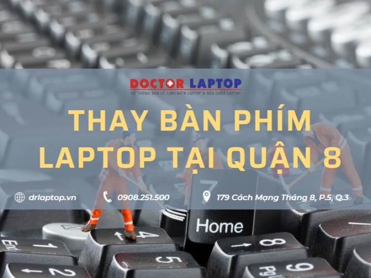 thay ban phim laptop quan 8