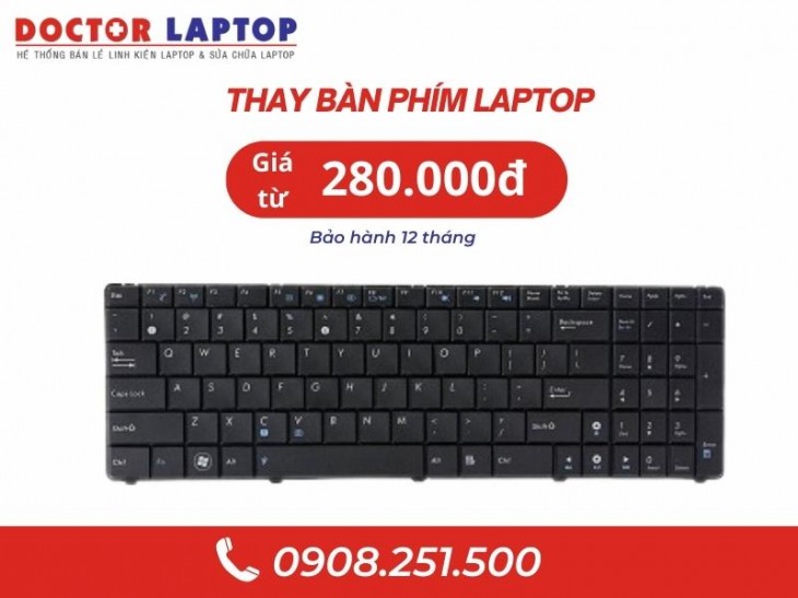 thay ban phim laptop quan 11 gia re