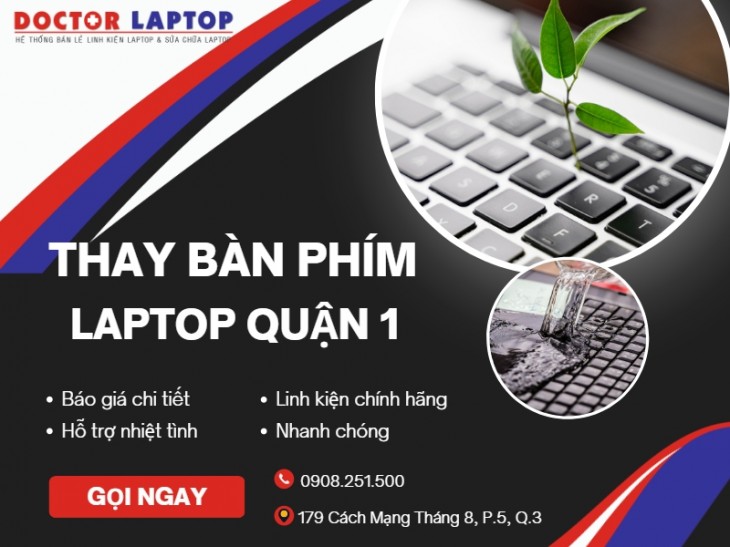 thay ban phim laptop quan 1