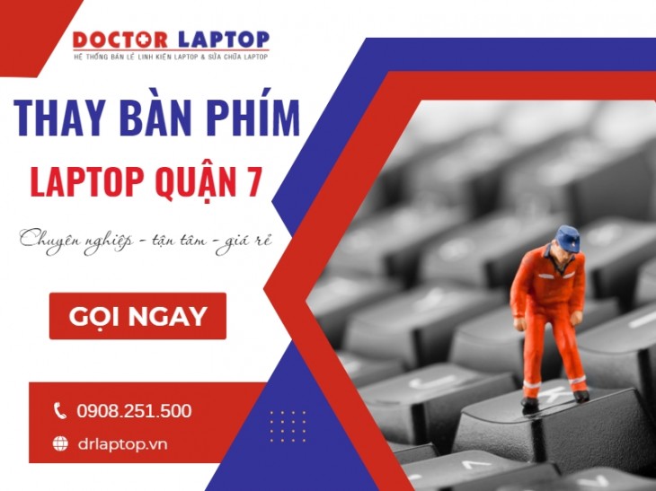 thay ban phim laptop quan 7