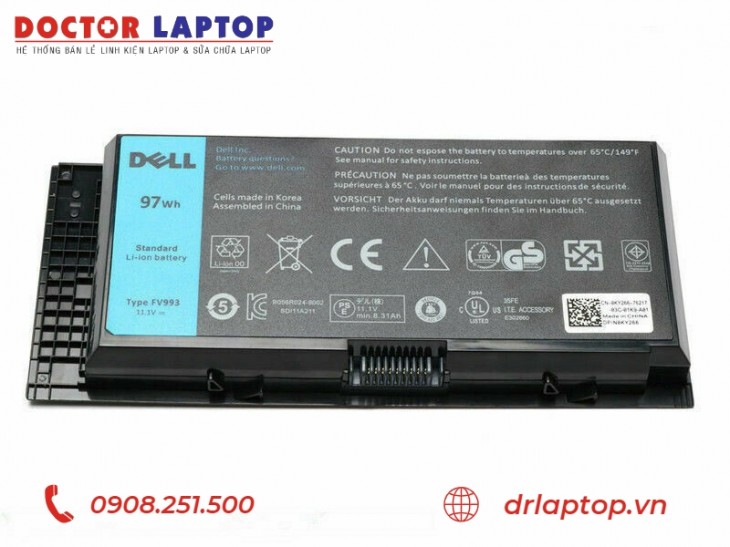 Pin Laptop Dell Precision M6800 Mobile WorkStation