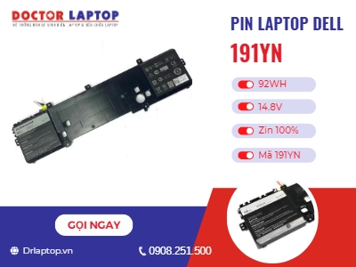 Dịch vụ thay pin laptop Dell 2F3W1 uy tín tại Drlaptop