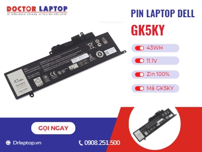 Thông tin về pin laptop Dell Inspiron 7568