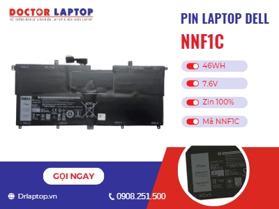 Thông tin về pin laptop Dell NNF1C