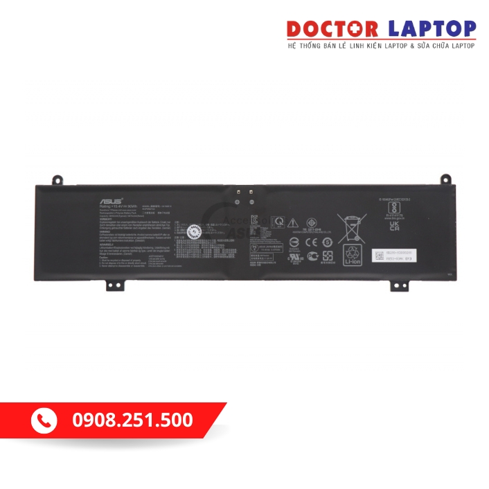 Dịch vụ thay pin laptop Asus ROG Zephyrus M16 GU603ZW uy tín tại Drlaptop