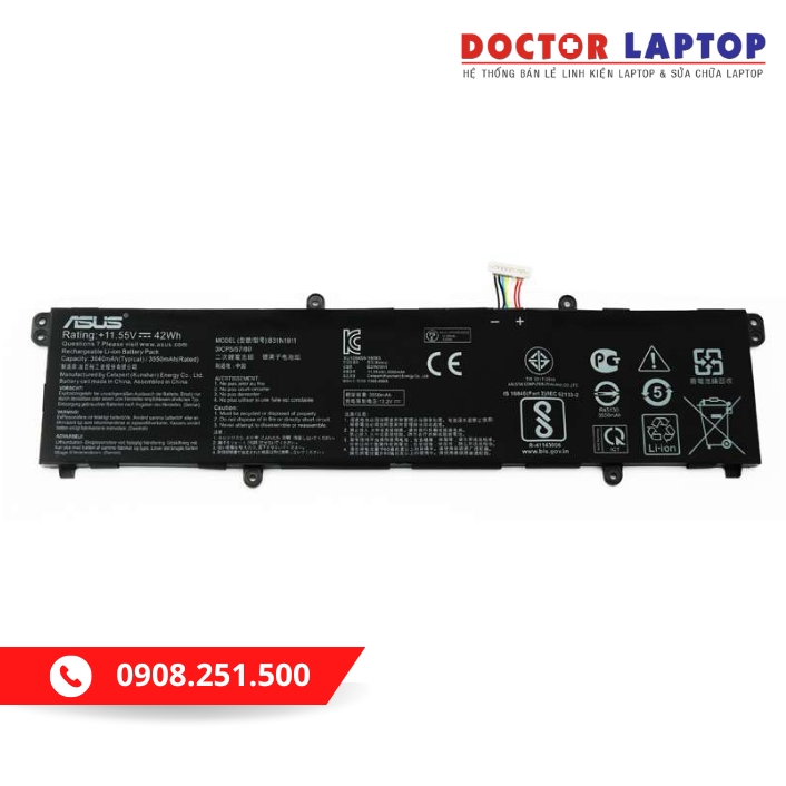 Dịch vụ thay pin laptop Asus VivoBook 14 X1402ZA uy tín tại Drlaptop