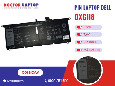 Thông tin về pin laptop Dell Inspiron 7400