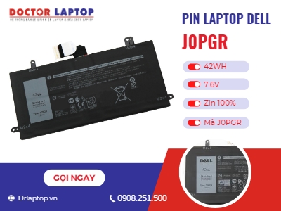 Thông tin về pin laptop Dell J0PGR