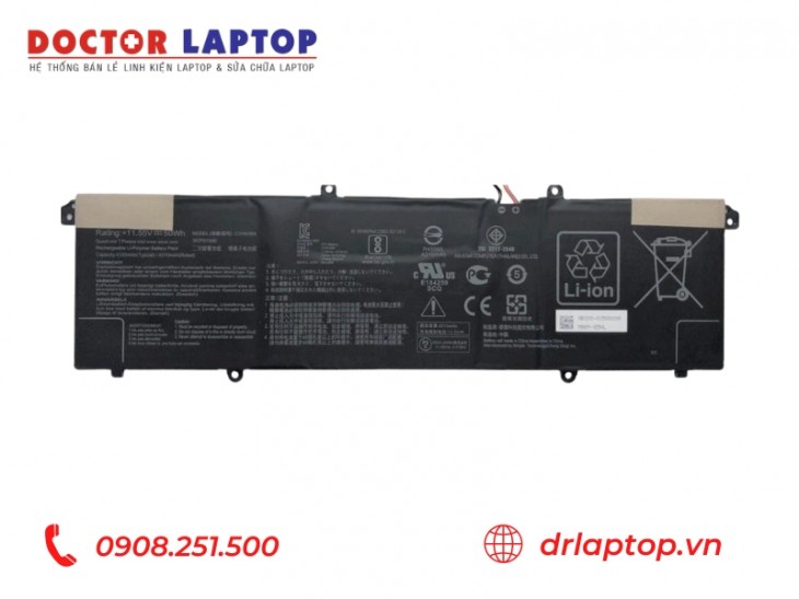 Dịch vụ thay pin laptop Asus VivoBook Pro 15 OLED K3500P uy tín tại Drlaptop