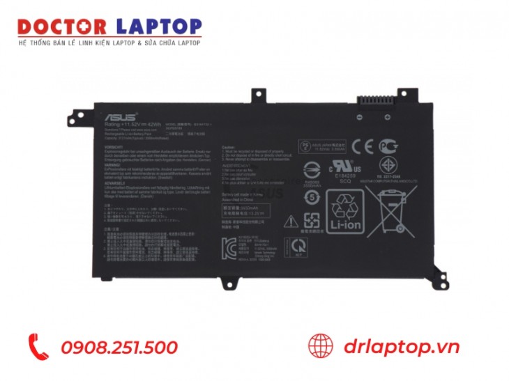 Dịch vụ thay pin laptop Asus VivoBook S430FN uy tín tại Drlaptop