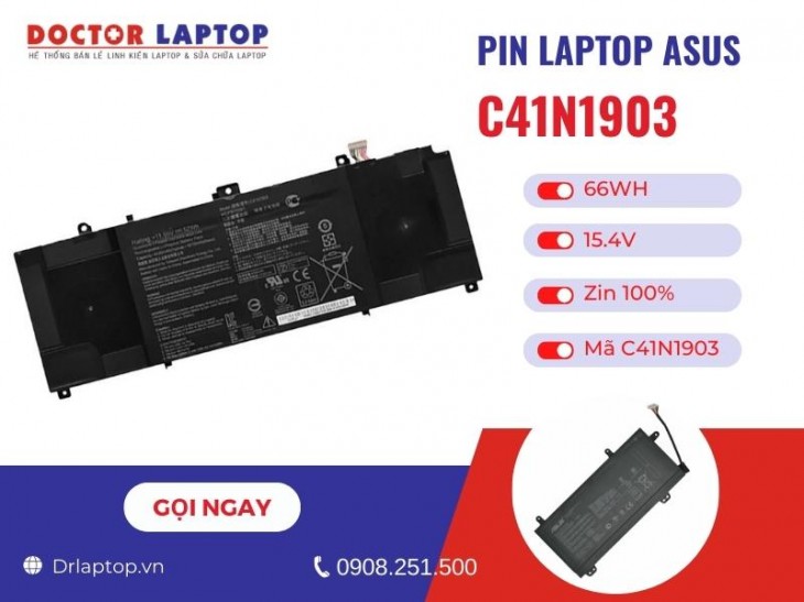 Thông tin về pin laptop Asus ExpertBook B9400CEA