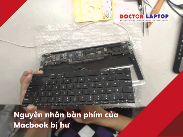 nguyen nhan ban phim cua macbook bi hu