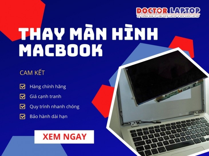 thay man hinh macbook