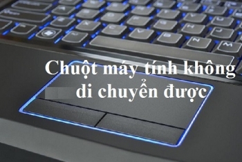 Chuột laptop không di chuyển được, chuột không click được