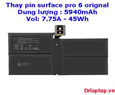 Thay Pin Surface Pro 6