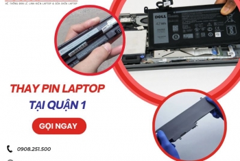 Thay Pin Laptop Quận 1