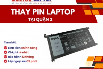 Thay Pin Laptop Quận 2