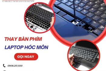 Thay Bàn Phím Laptop Hóc Môn