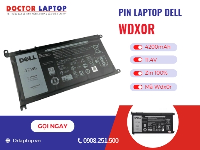 Pin Laptop Dell Wdx0r