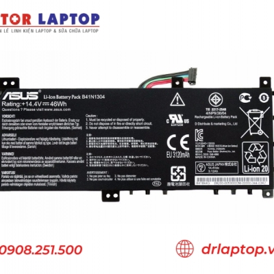 Pin laptop Asus B41N1304