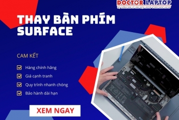  Dịch vụ thay bàn phím Surface chính hãng lấy liền tại tphcm