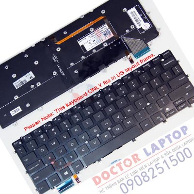 Bàn Phím Dell 7547 7548 15-7548 15-7547 Inspirion laptop keyboard